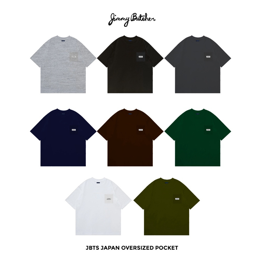 Jimmy Butcher - Japan Oversized Pocket Tshirt