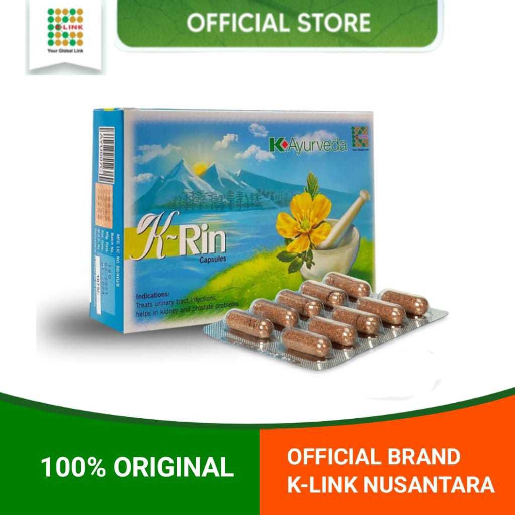 Ayurveda Ayurin/K-Rin (Exclusive Produk Original K-Link India) mengatasi infeksi kandung kemih, kese