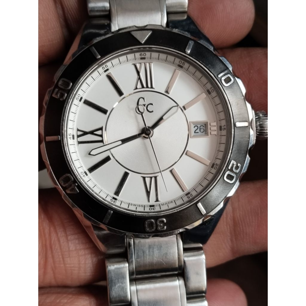 Jam tangan GC full original swiss bezel rotary mulus
