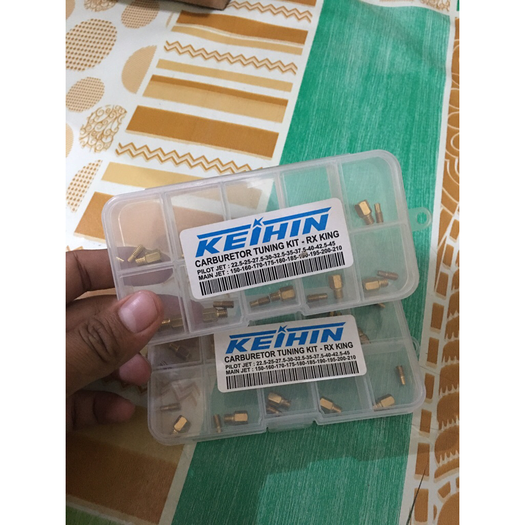 PILOT JET MAIN JET SET SPUYER SET KARBU RX KING RX S KEIHIN KC_KC RACING STORE