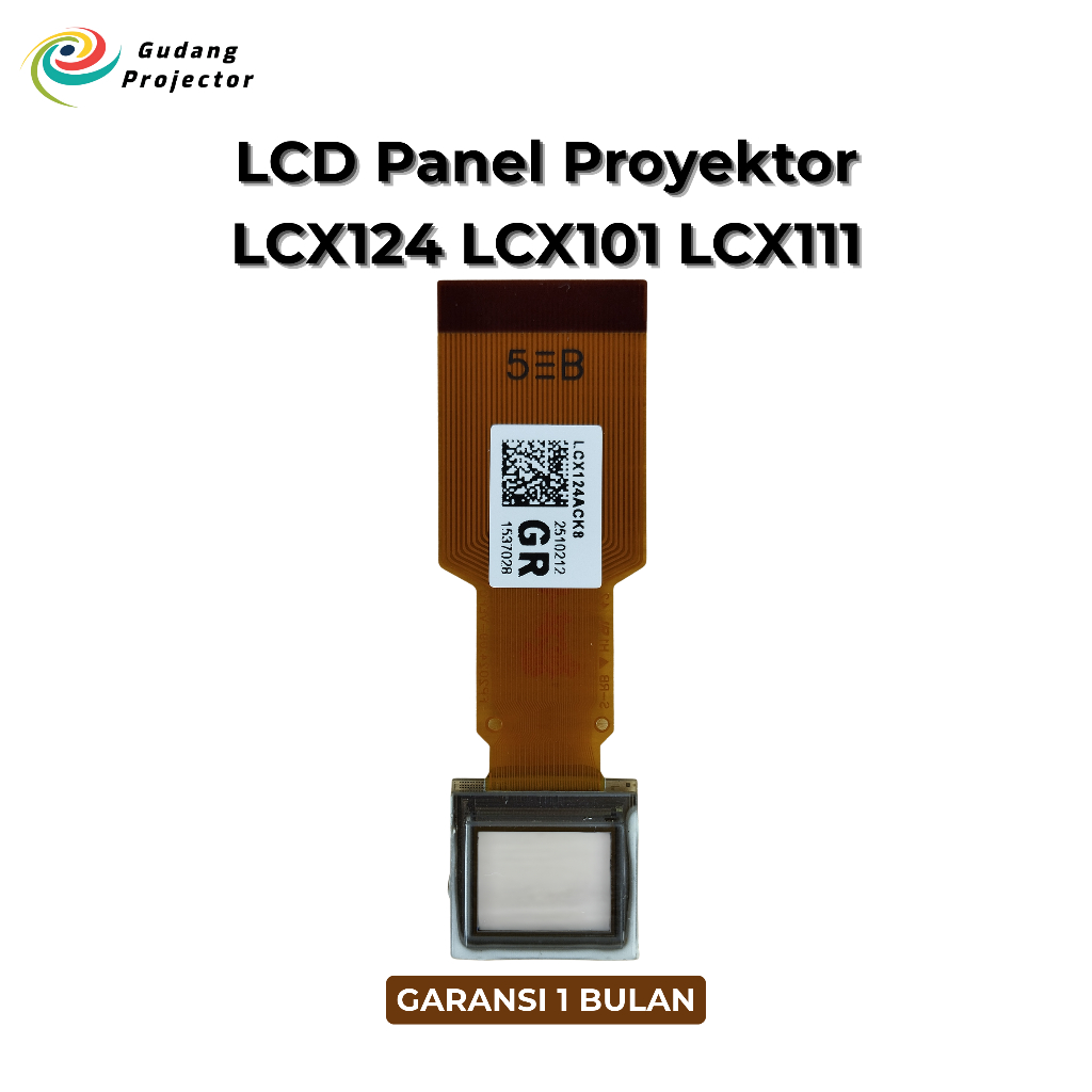 LCD Panel Proyektor LCX124 LCX101 LCX111