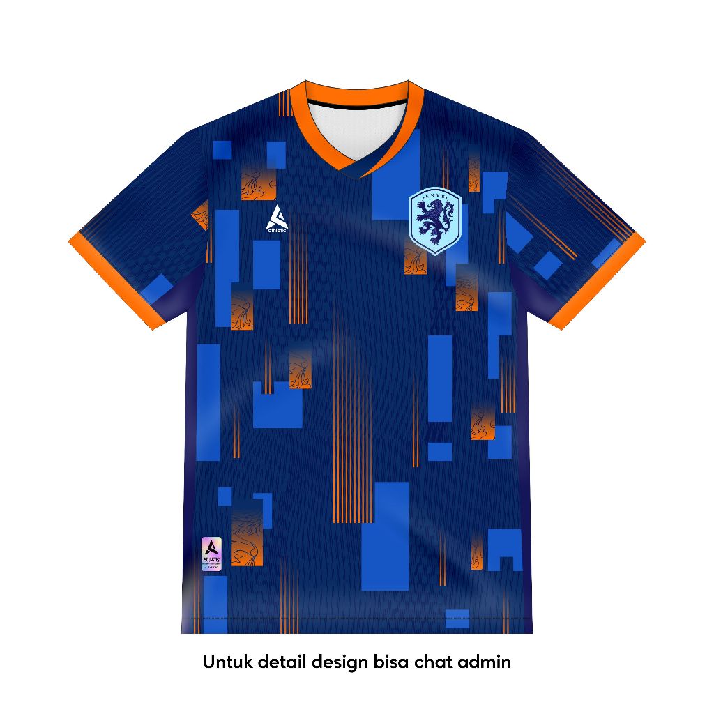 Jersey Fantasy BELANDA - AWAY 2024-2025 Fullprinting Atasan - ATHLETIC RUN SPORTWEAR