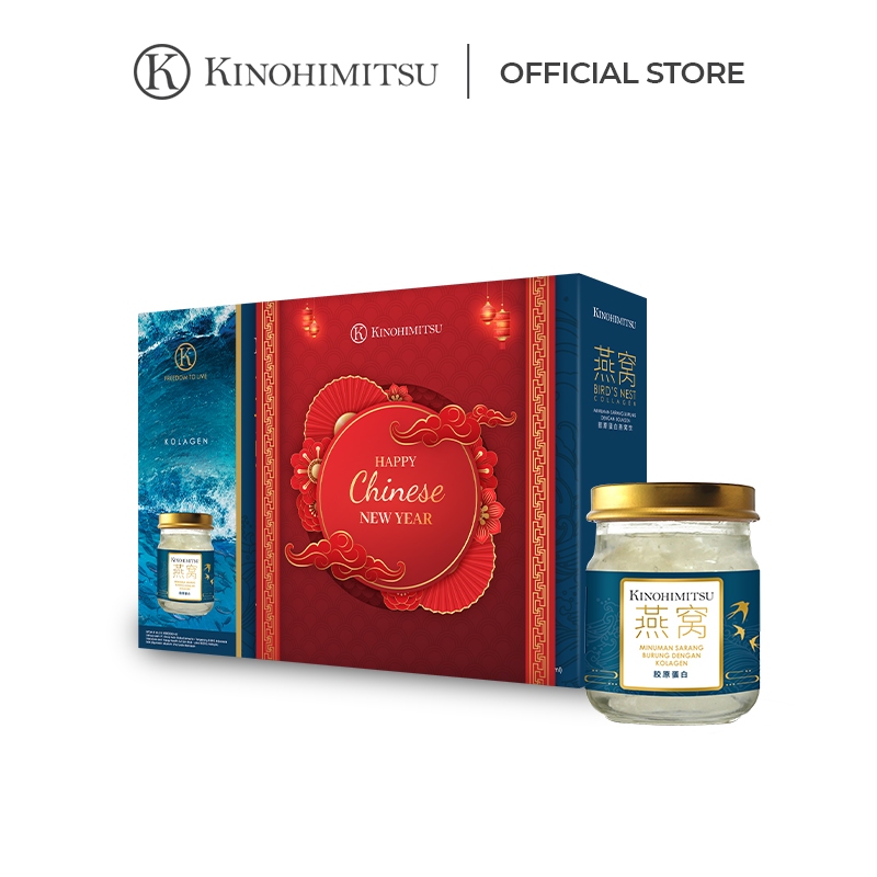 Kinohimitsu Bird's Nest Collagen 75ml - 6 Botol