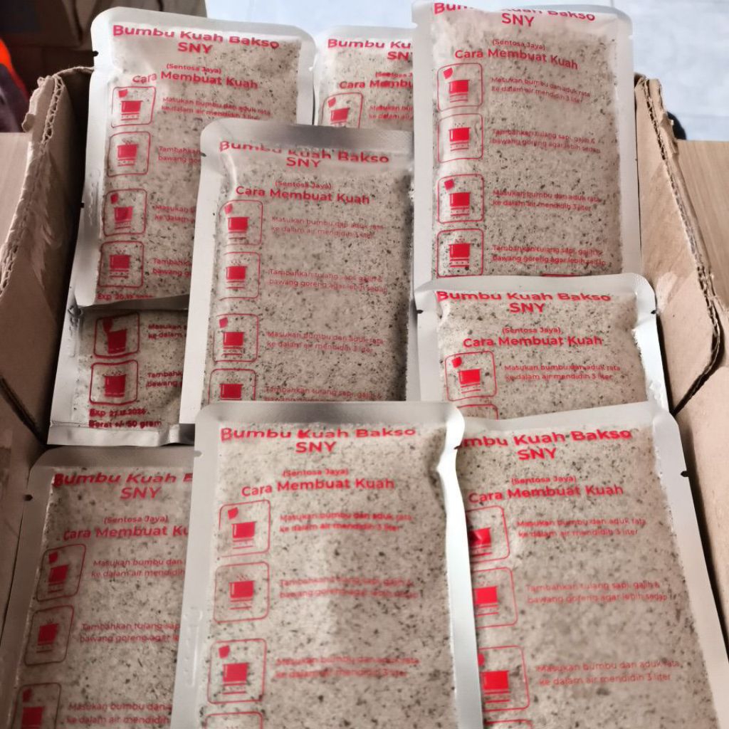 Bumbu Kuah Bakso Sony 100% Asli