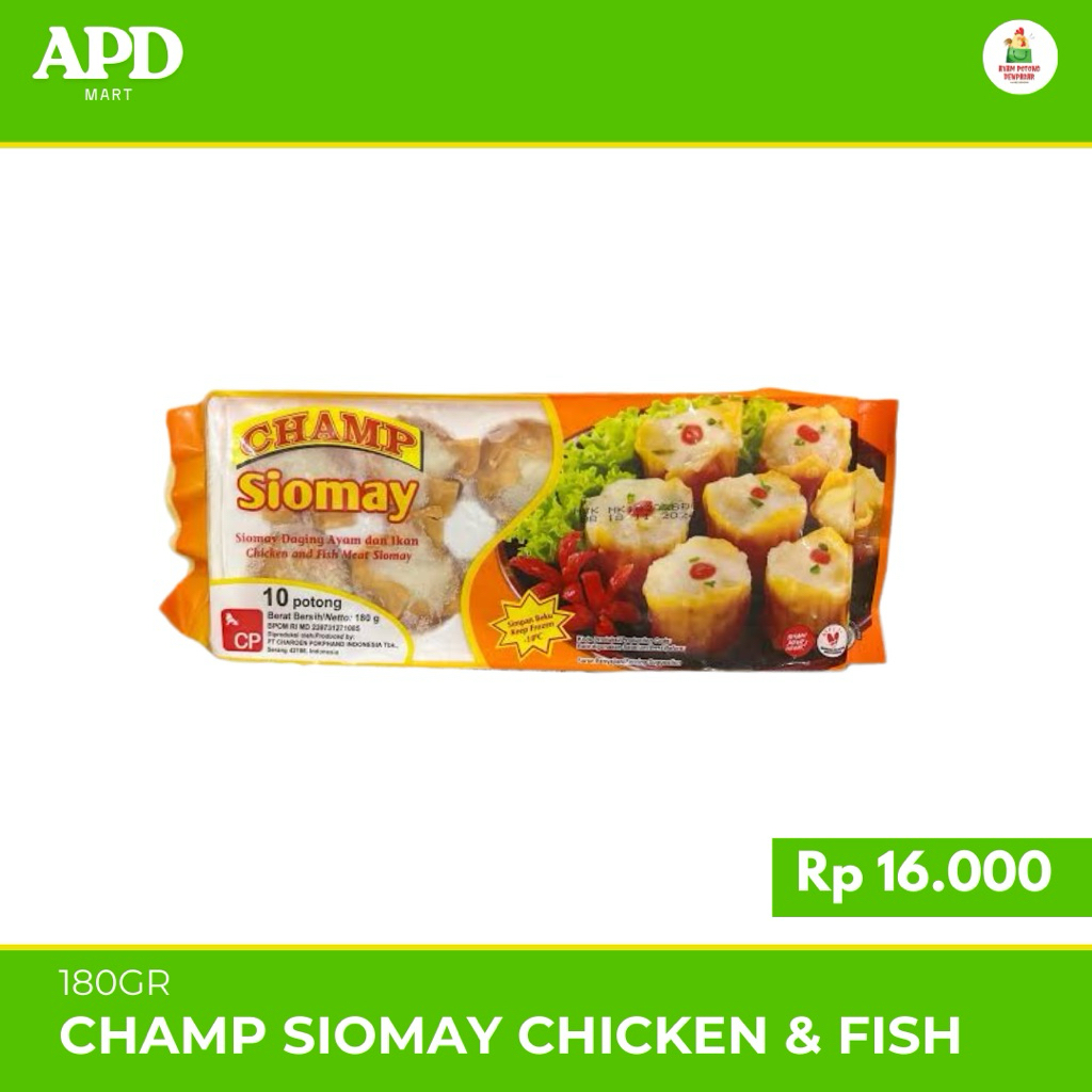 CHAMP SIOMAY | CHAMP BURGER