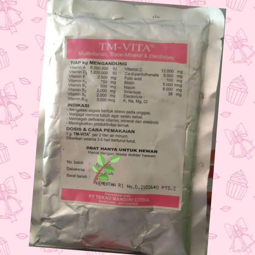 TM Vita vitamin komplet produk TMC