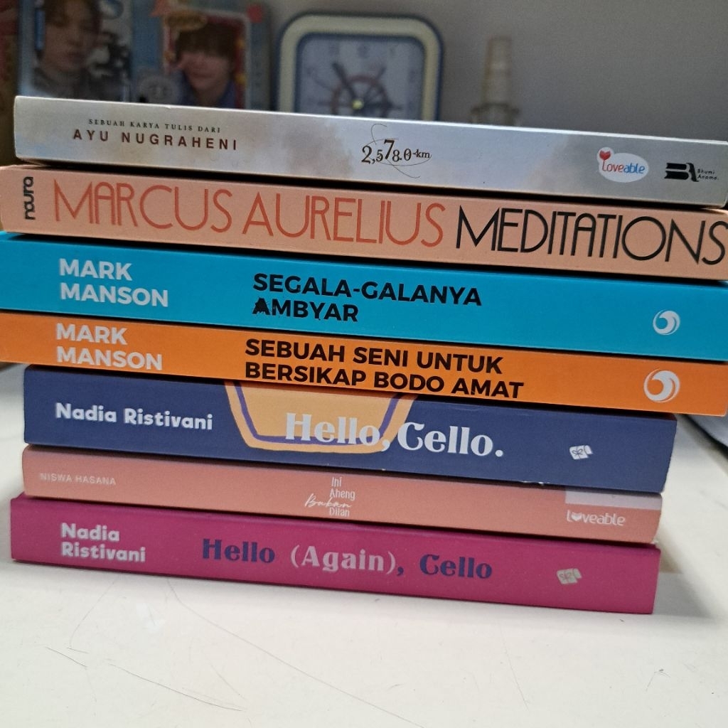 Preloved Novel Ori | Novel Original Bekas | Peloved Hello Cello | Preloved Hello Cello Again | Prelo