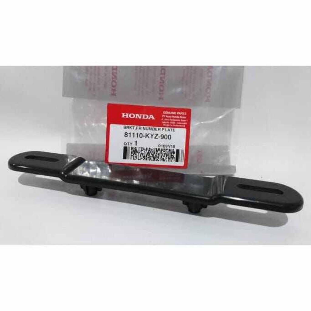 81110-KYZ-900 Dudukan Plat Nomor Honda Supra X 125 FI Ori AHM