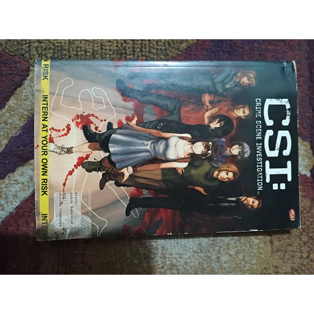 komik csi crime scene investigation