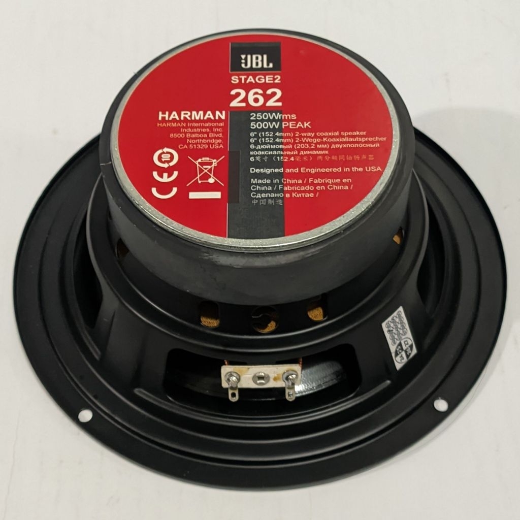 SPEAKER KOMPONEN JBL 6 INCH / SPEAKER 6 INCH JBL STAGE2 262 ORIGINAL