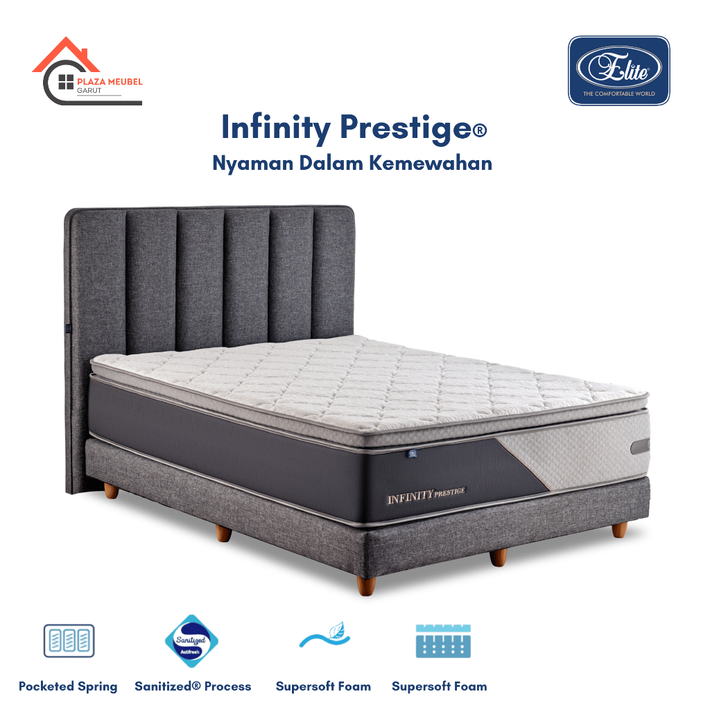 SpringBed Elite Infinity Prestige /Tebus Murah Divan Dan Sandaran / By Elite SpringBed