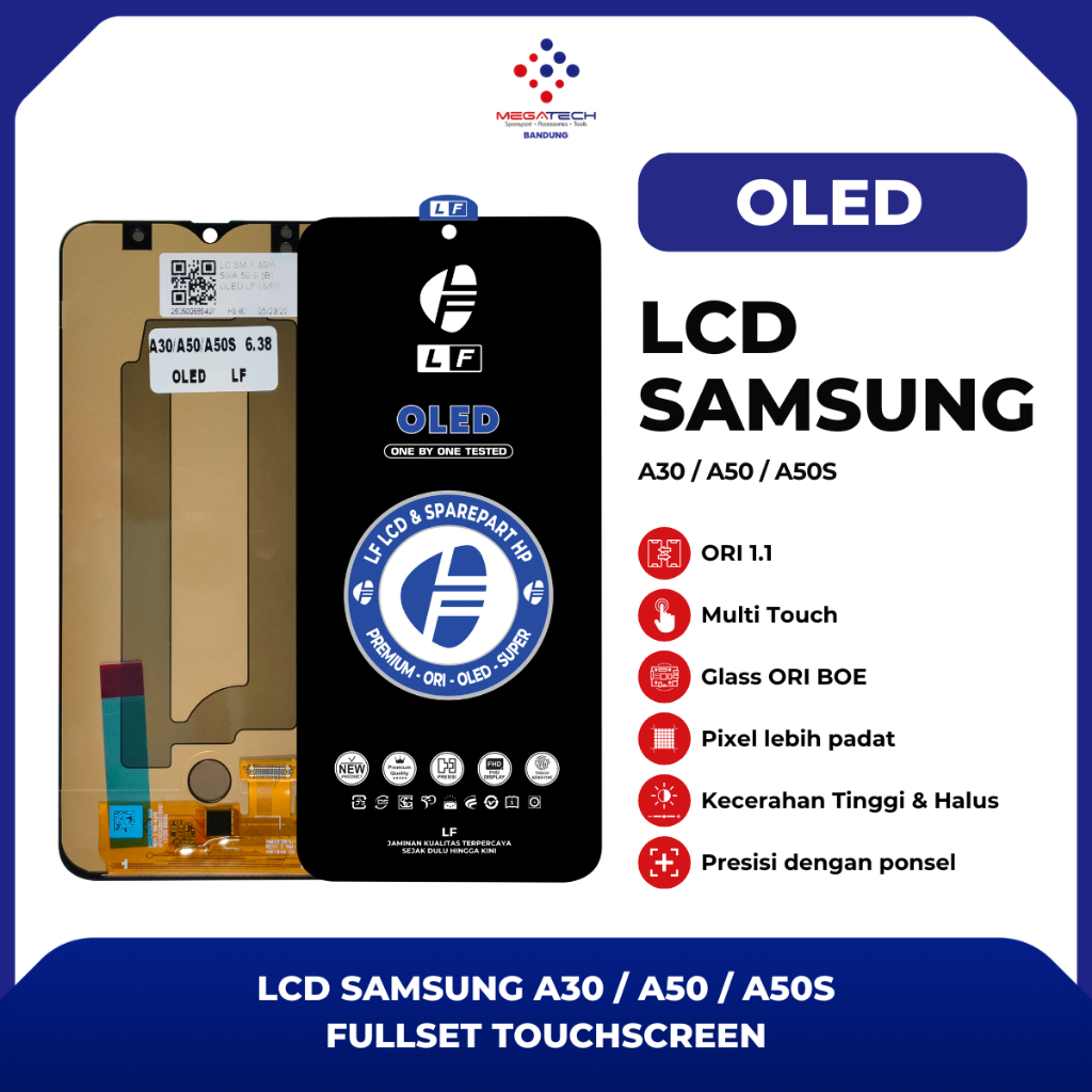 LCD SAMSUNG A30 / A50 / A50S FULLSET TOUCHSCREEN