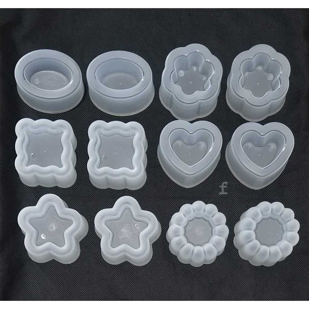 Cetakan puding mini lubang tengah / cetakan nest / cetakan mini puding