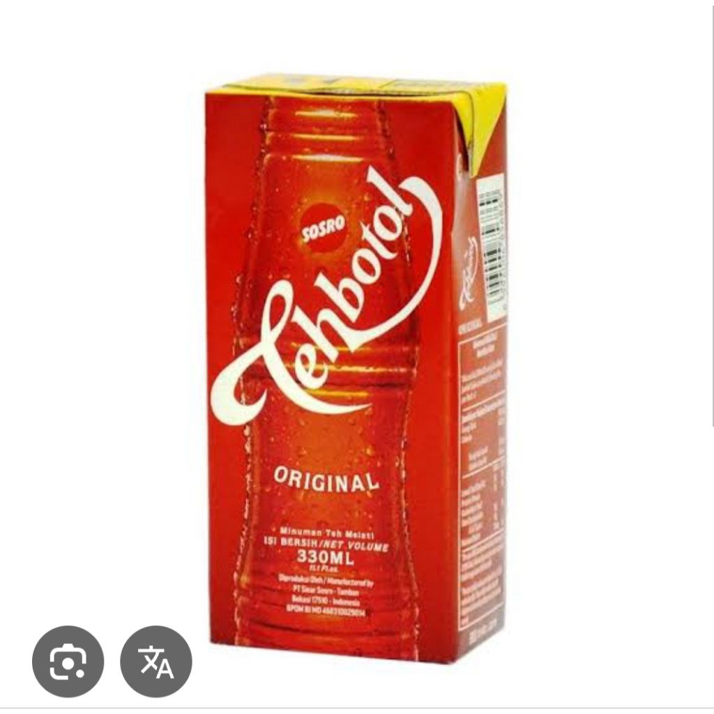 teh botol Sosro 330 ml
