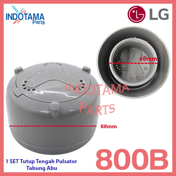 Tutup pulsator mesin cuci LG tutup wpst-035C W-800B