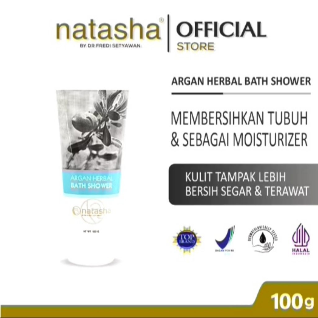 ARGAN SHOWER/NATASHA SKIN CARE/ARGAN BATH SHOWER/SABUN ARGAN/SABUN PELEMBAB/ARGAN SHOWER