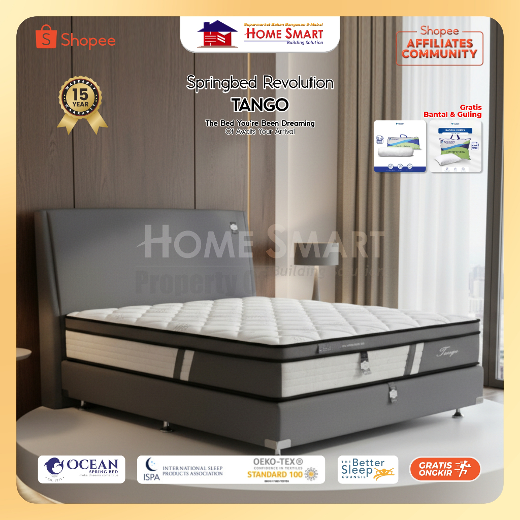 FULLSET SPRINGBED OCEAN TANGO