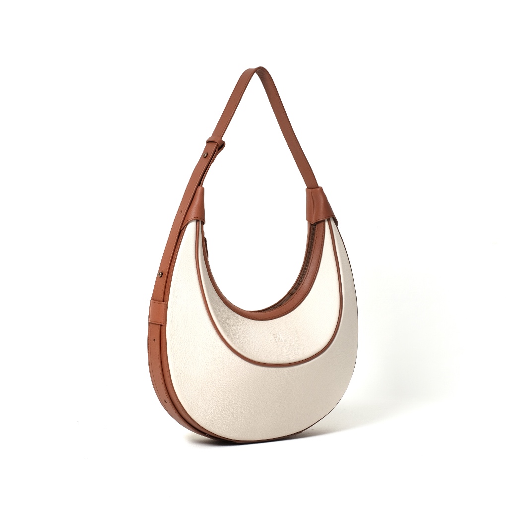 CASTER Hobo bag . Genuine Leather.
