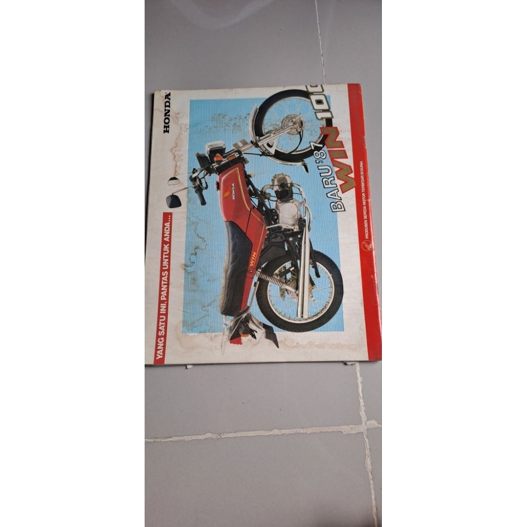 Majalah Honda thn 1987