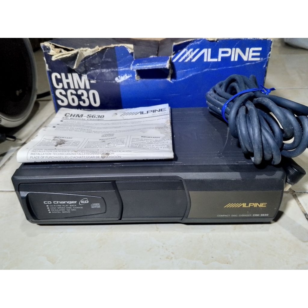 CD changer alpine CHM S630