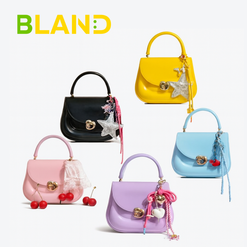 BLAND Sissy Bag Jelly Premium | Tas Jelly Hand Bag Lucu & Unik | Tas Wanita Kekinian Tahan Lama