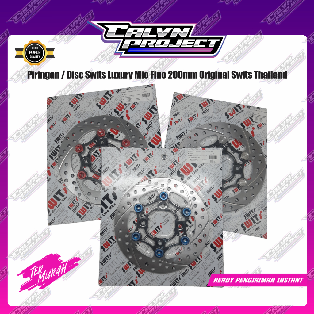 Disc Swits Luxury Mio,Fino 200mm Original Swits Made In Thailand