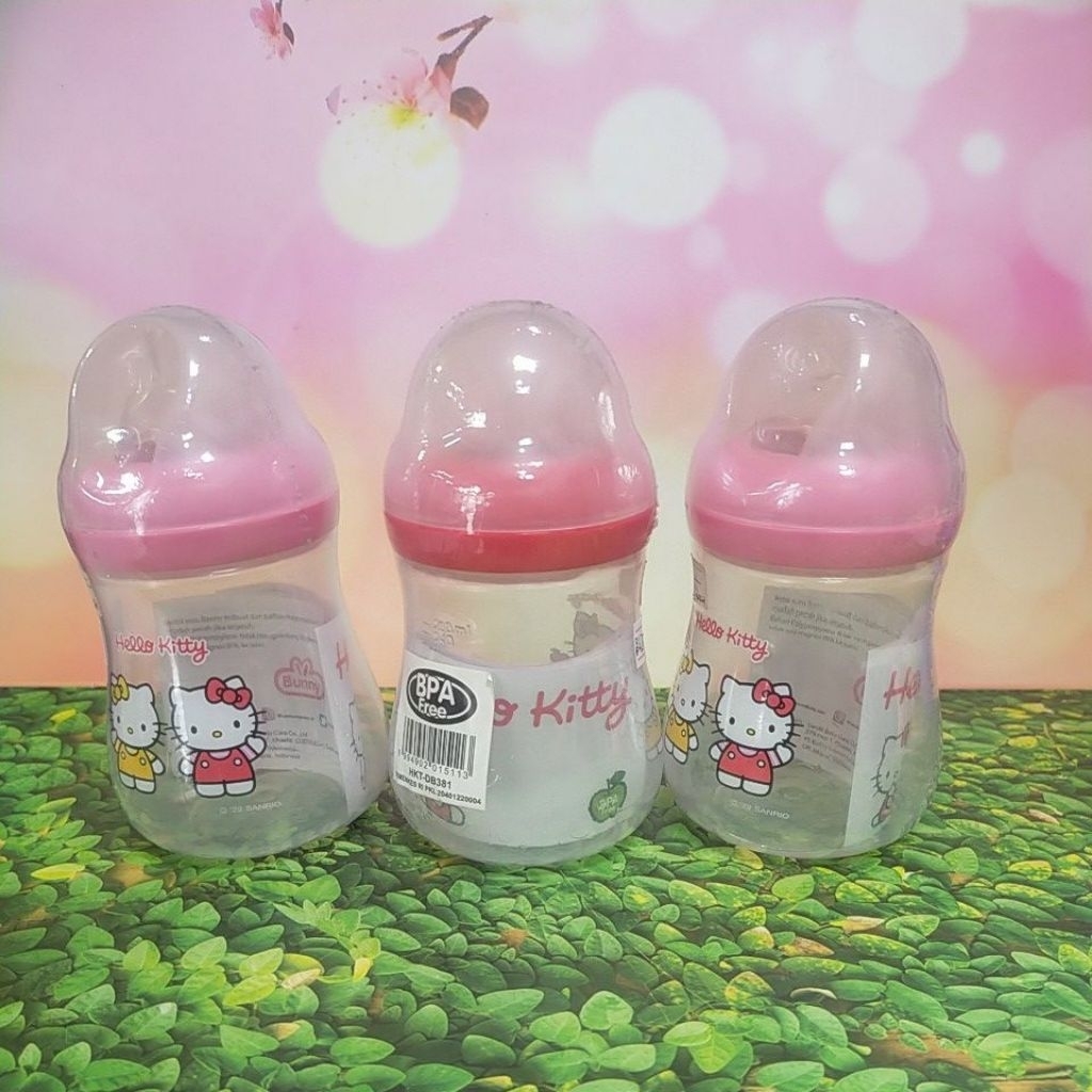 botol susu anak bayi hello kitty BPA FREE bunny 250ml