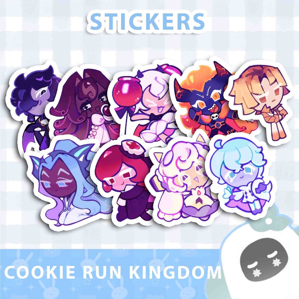 STICKER/STIKER DOFF CUTTING COOKIE RUN KINGDOM - PACK 3