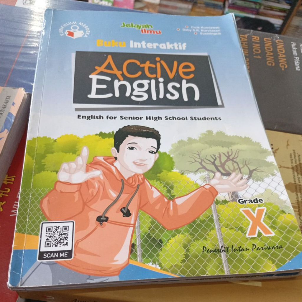 ACTIVE ENGLISH KELAS 10 SMA KURIKULUM MERDEKA INTAN PARIWARA