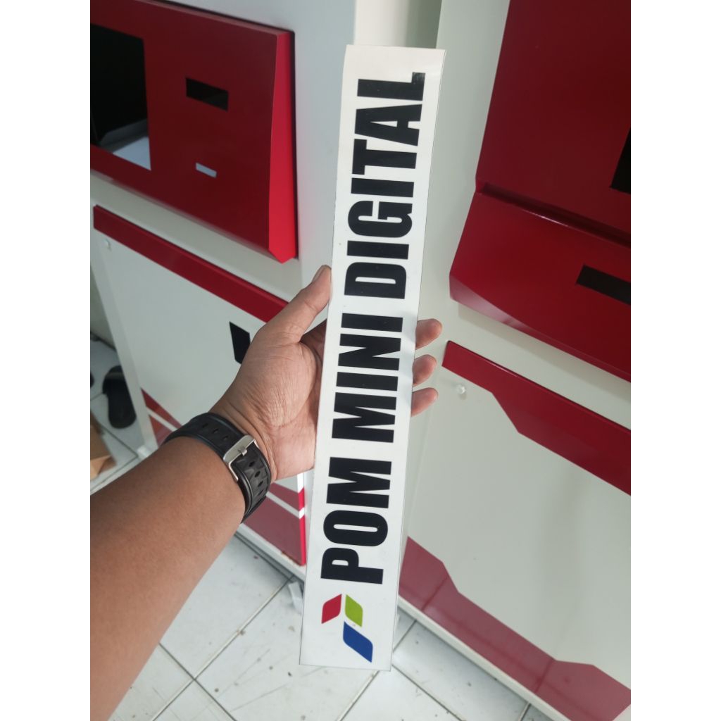 Stiker Pom Mini Digital Pertamini Terlaris