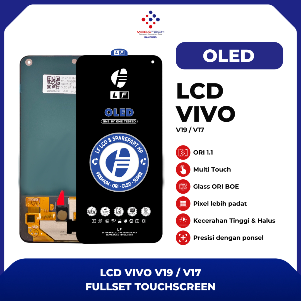 LCD VIVO V19 / V17 FULLSET TOUCHSCREEN
