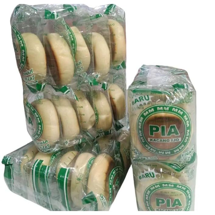 30 pcs roti gepeng pia mm kacang hijau-roti