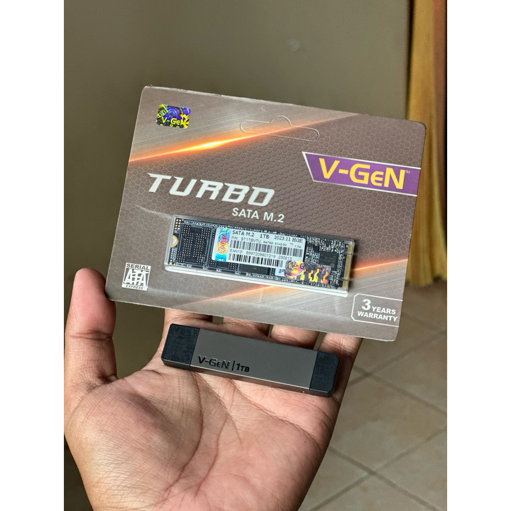 Vgen ssd portable dan sata m2 1tb