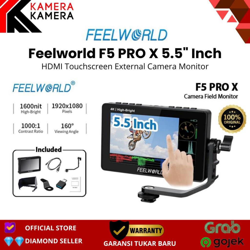 Feelworld F5 PROX 5.5" Inch HDMI Touchscreen External Camera Monitor Feelworld F5 PRO X Field Monito