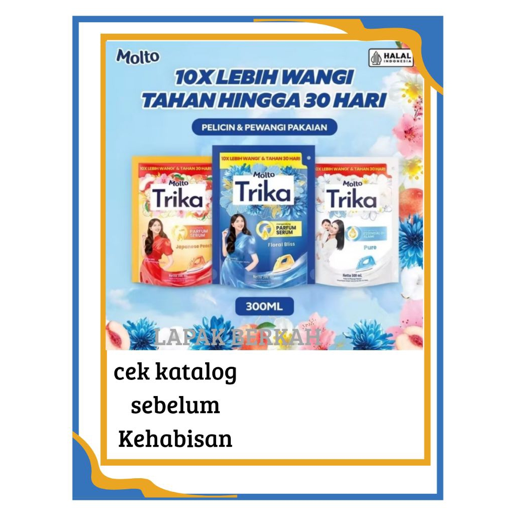 TRIKA MOLTO PELICIN PAKAIAN