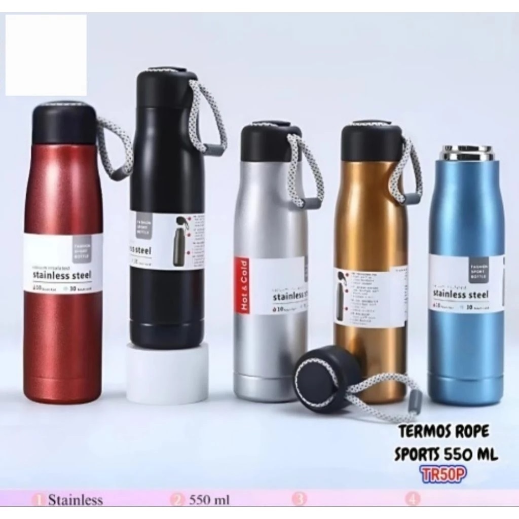 Tumbler Sport Tali 500mL / Tumbler Stainless Sport Tali 500ml/termos sport stainless