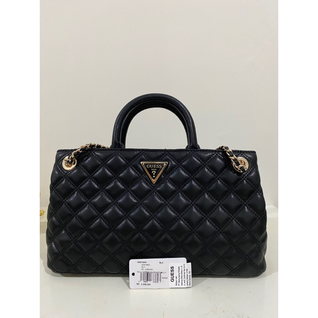 GUESS GIULLY GIRLFRIEND SHOULDER SATCHEL - TAS GUESS ORIGINAL WANITA