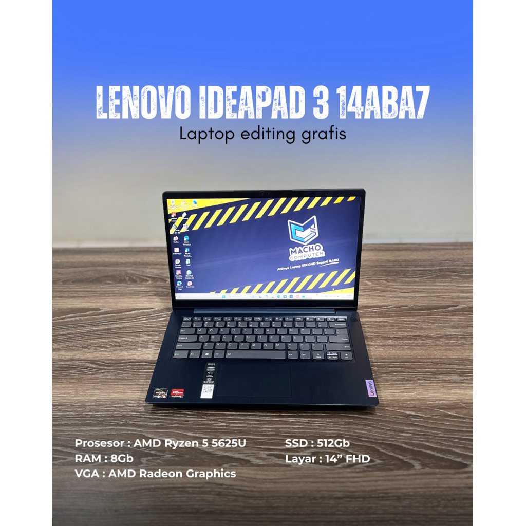Lenovo Ideapad 3 14ABA7 Ryzen 5 5625U