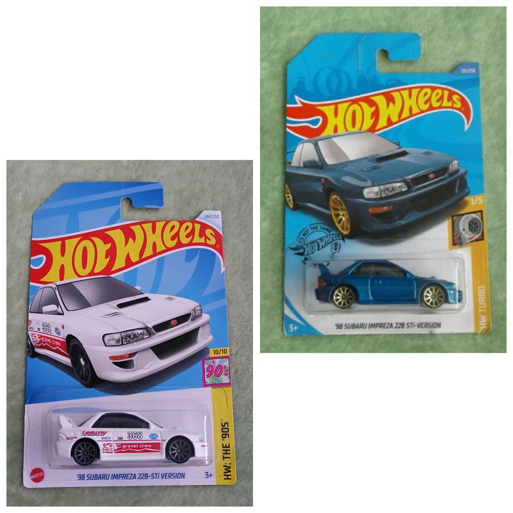 Hot Wheels Subaru Impreza 22B STI Version