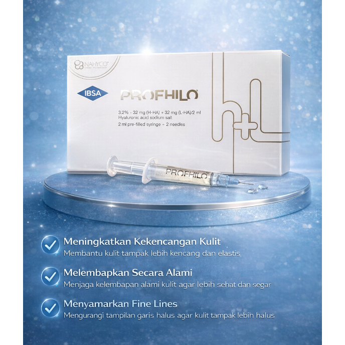 Profhilo – Skin Booster Premium untuk Kelembapan & Elastisitas Kulit | Original