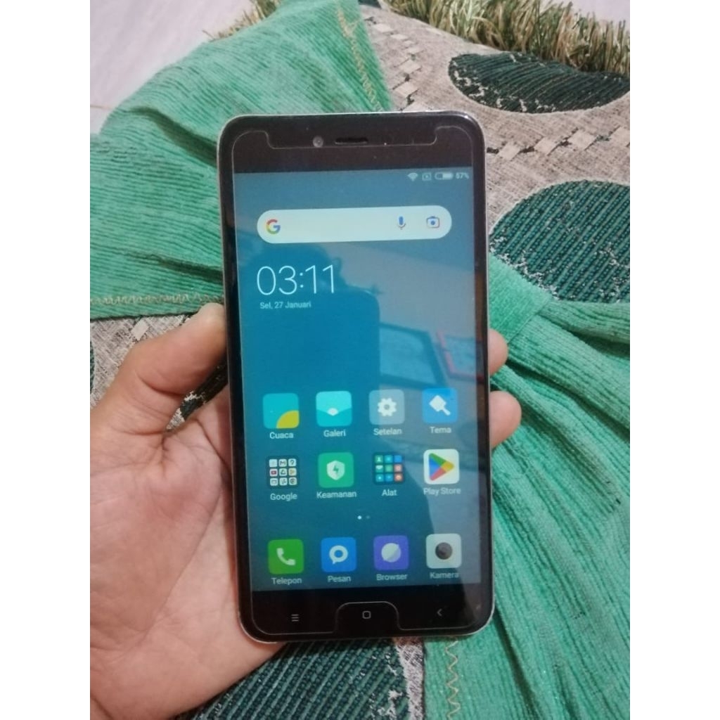 Hp second murah redmi note 5A Ram 2/16 Normal smua