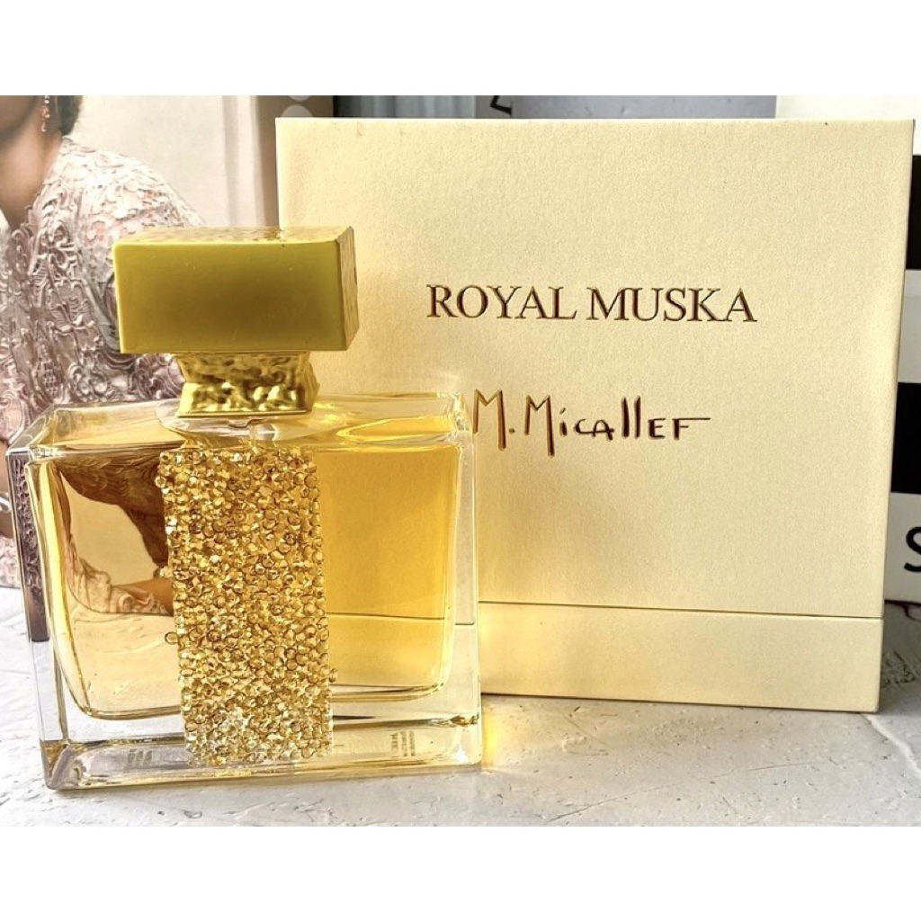 Parfum royal muska M Micallef box segel