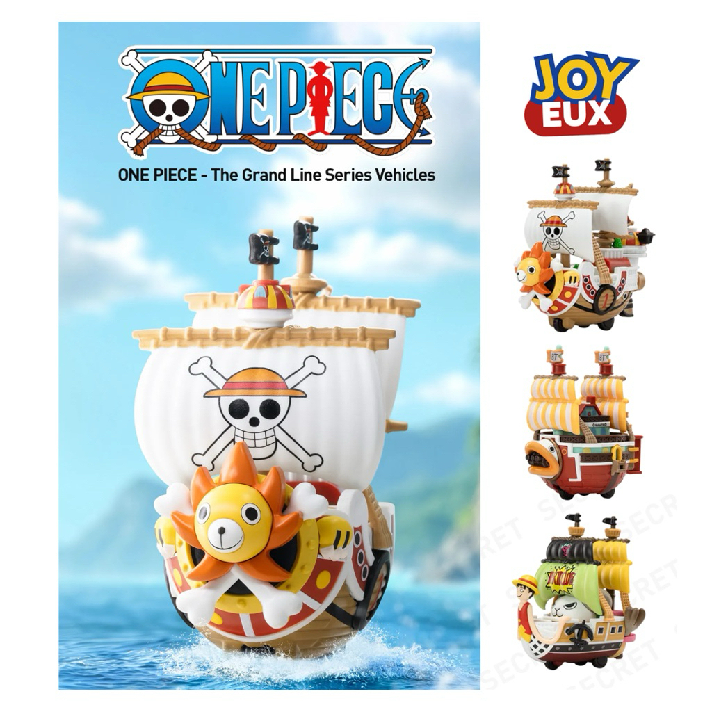 (READYSTOCK) One Piece The Grand Line Series Vehicles Kapal ORI Pop Mart SELECTED
