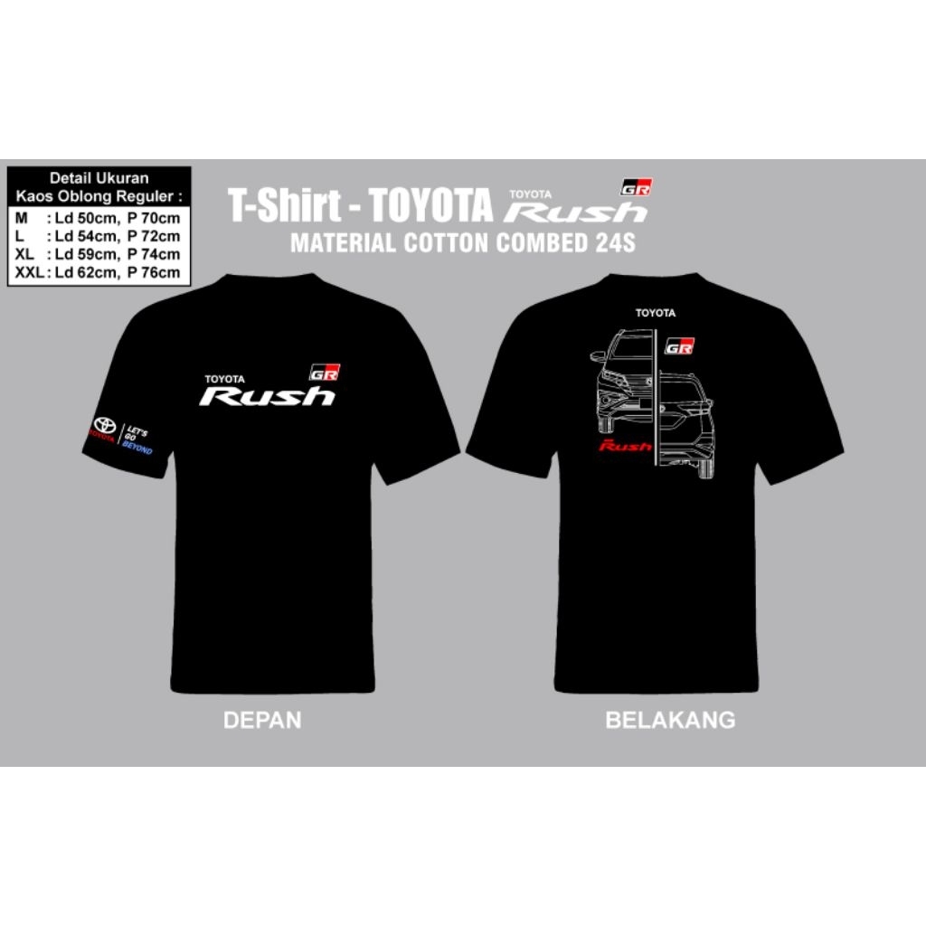 T-SHIRT ALL NEW RUSH GR