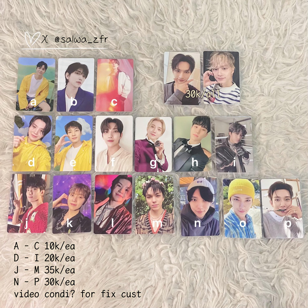 [100% OFFICIAL] PC PHOTOCARD SEVENTEEN SVT RIGHT HERE SCOUPS MINGYU DICON JOSHUA JUN VERNON