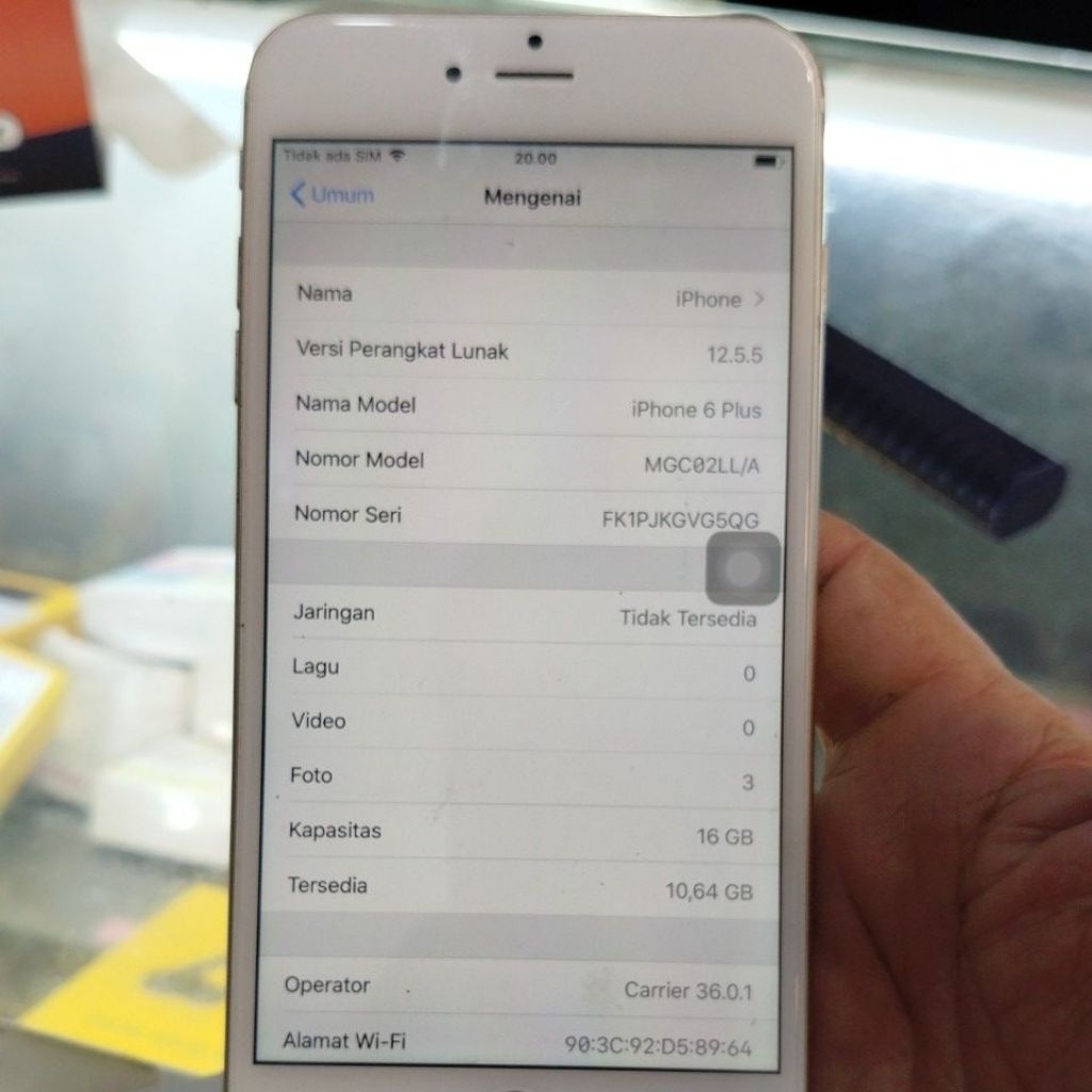 IPHONE 6 PLUS 16 GB SECOND