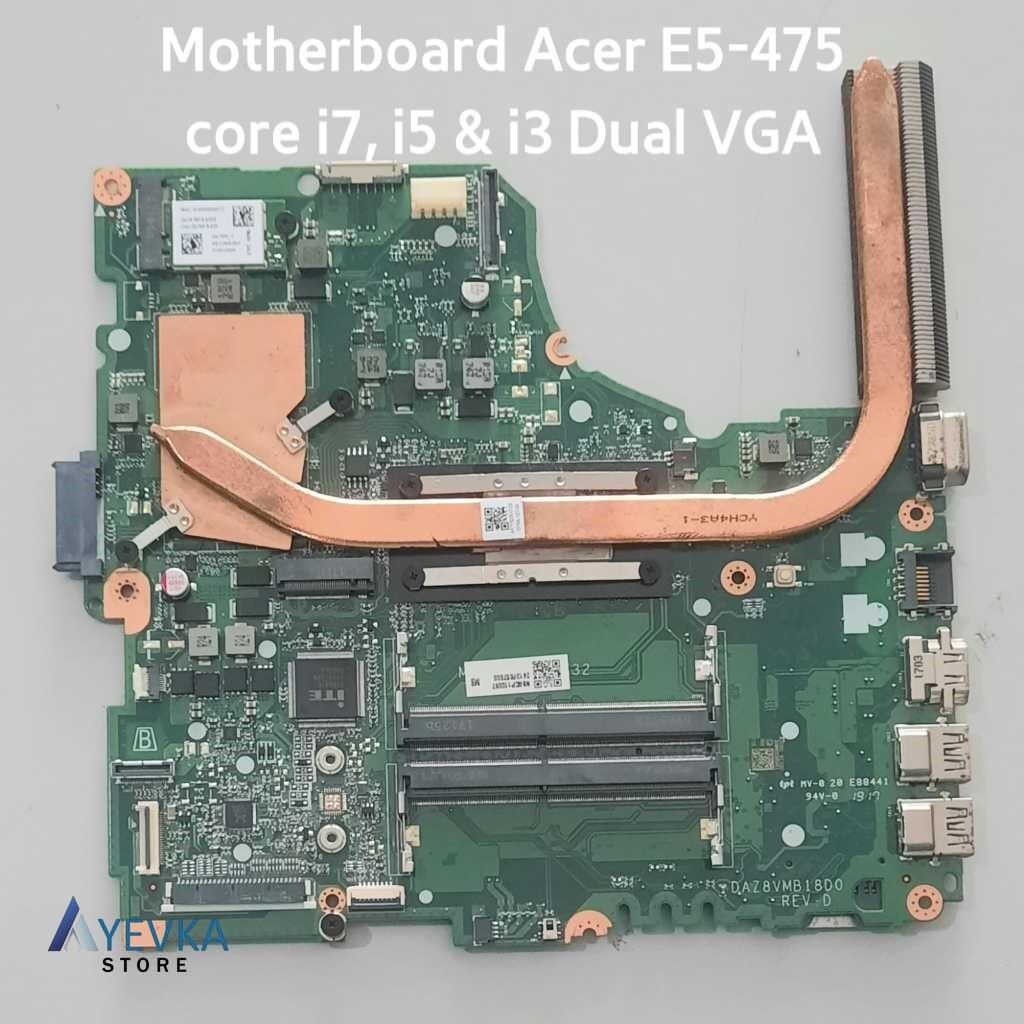 Motherboard Acer E5-475 E5-475G Core i7 i5 i3 Dual VGA Normal Tested Seken Original [ Mainboard KODE