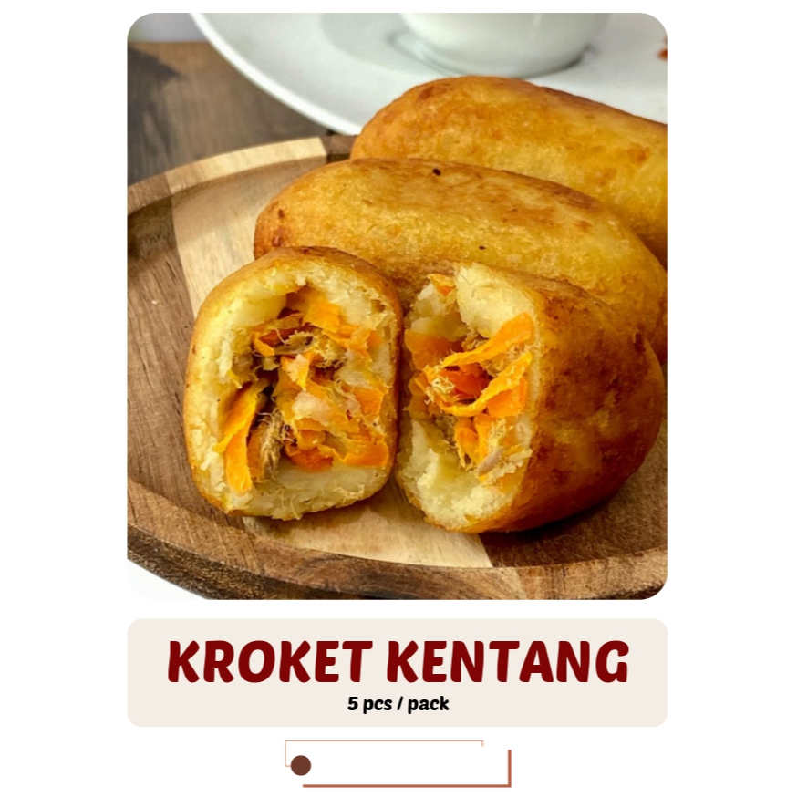 Kroket Pastel Risol Jagung Risoles Mayo Combro Lemper Martabak Telur Pizza Mini Chicken Wrap Frozen 