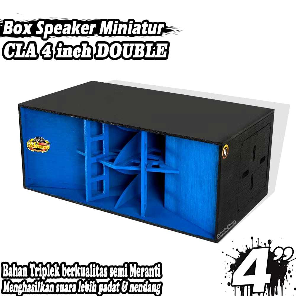 Bok Speaker Miniatur CLA 4 Inch BIRU
