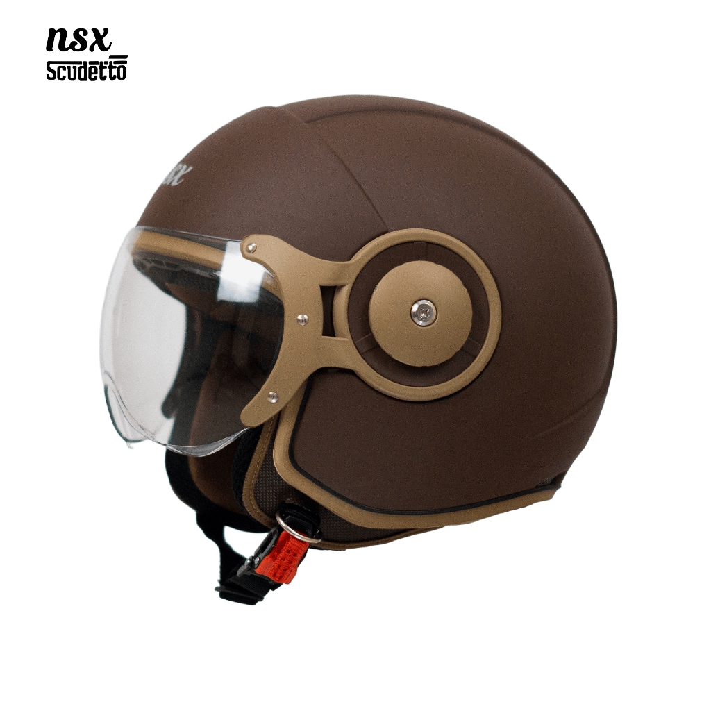 HELM BOGO NSX SCUDETTO RETRO DEWASA WANITA PRIA MOTOR SNI HELM TERBARU